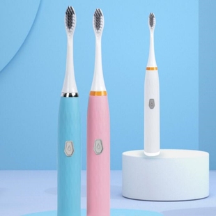 TOOTHBRUSH/星闪亮成人电动多色全身软毛一键启动便携式电动牙刷