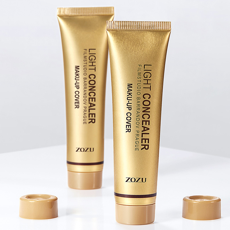 zozu小金管遮瑕膏液遮盖斑点黑眼圈眼袋粉底液抖音同款遮瑕膏