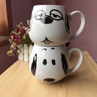 马克杯 正版 olaf奥夫 免代购snoopy 胖嘟嘟马克杯麦片牛奶杯