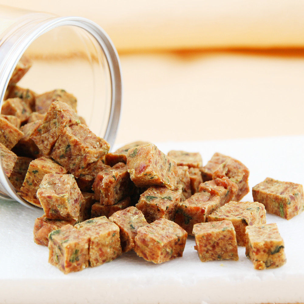 味它宠物 蒙贝 牛肉粒丁狗狗零食 训练奖励零食180g