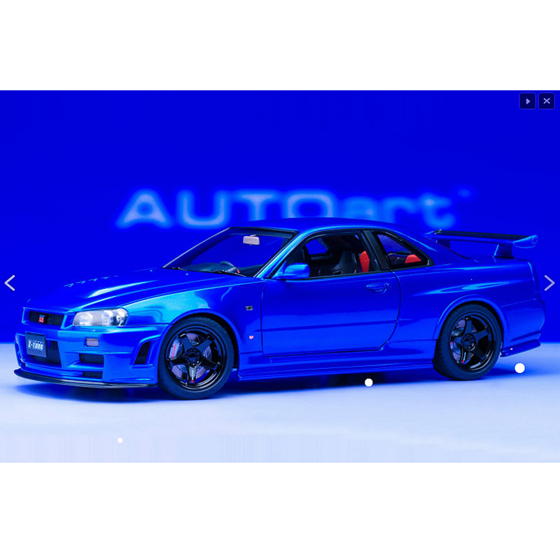 AUTOart奥拓1/18尼桑GTR34NISMO Z-TUNE仿真汽车模型收藏礼品摆件