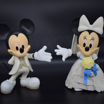 Wedding dress Mickey Mouse styled paparazzi Wedding Shoes Box Decorated Toy Ornament Cake Pendulum Mickey Minnie