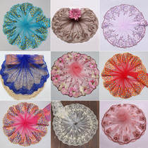 Lace dress skirt decoration fabric accessories Handmade diy hem fabric Color mesh cotton embroidery