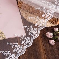 Lace strip small lace accessories diy childrens clothing sofa curtain fabric milk silk mesh embroidery width
