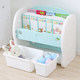 Children's bookshelf simple plastic floor-to-ceiling book storage toy rack for children kindergarten baby picture book combination bookcase Children's bookshelf simple plastic floor-to-ceiling book storage toy rack for children kindergarten baby picture book combination bookcase