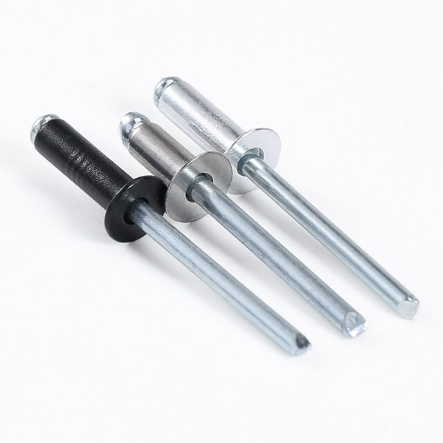 304 stainless steel countersunk head flat head aluminium core-pulling rivets M3M3.2M4M5 open core-pulling decorative rivets