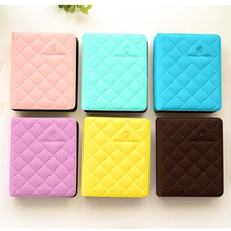 Special polaroid diamond pattern standard 3-inch photo inset album High-speed Rail movie ticket collection collection book