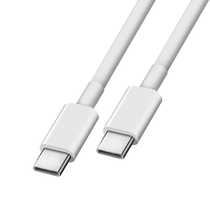 Banner - CC1 CC2 C to C 5A 1m 2m TPU charging data cable (white)