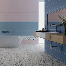 Nordic hipster macaron tiles 200X600 kitchen bathroom toilet wall tiles soft light gray solid color glazed tiles