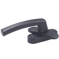 55 External opening handle broken bridge aluminum hardware gold steel handle external opening door and window handle lock aluminum alloy door and window handle hardware