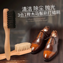 Jron Dust Removal Brush With Wax Brush Polished Brush Cleaning Brush Cleaning Brush Shoes Oil Shoes Brushed Mane Brushed Beech Wood Brushed Soft Hairbrush