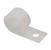 WHC-500-01 CABLE SUPPORT and FASTENER CBL CLIP P-TYPE NATURAL FASTENER