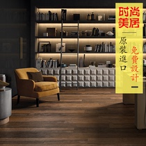 Italy IMOLA bee tile teak LEGNO NOTAIO living room dining room bedroom imitation solid wood floor tiles