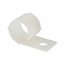 WHC-375-01 CABLE SUPPORT and FASTENER CBL CLIP P-TYPE NATURAL FASTENER