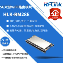 RM28E5 8G2 4G dual-frequency wireless network port serial WIFI communication module long-distance data transmission