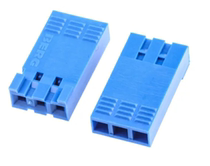 65240-003LF connector shell 2 54mm pitch 1 line 3 channels