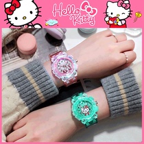 CHILDREN WATCH GIRL 2021 NEW GIRL 3 Katong 4 Electronics 6 Kindergarten 9 Baby 10-year-old baby waterproof