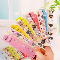 Korean stationery cartoon row and row with animal bookmarking convenience to the creative N Stickup with this small poop sign message sticker