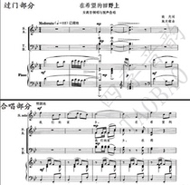 In the Field of Hope Lead singer Mixed Chorus Score Piano accompaniment score (with supporting notation)