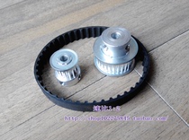 Timing pulley HTD3M arc tooth speed ratio 1:2 aluminum alloy material can be matched with belt 3M15 teeth:30 teeth