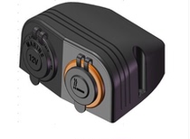 Voltmeter Cigarette lighter Cigarette lighter Socket Voltmeter Display Combination Cigarette lighter Power Holder