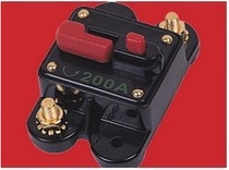 Square switch type car audio seat power circuit breaker automatic insurance