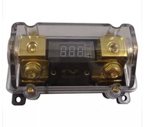 One out of the belt voltage display insurance seat one in one out 100A insurance Seat car audio seat