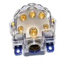 One-out five-distributor car audio modified ground wire box distributor box hub splitter