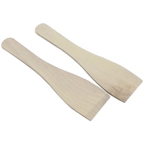 Unpainted small wooden shovel grill non-stick pan small square frying shovel