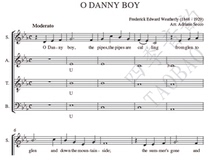 Dear Danny boy Danny boy mixed a cappella (harmony Cappella) with audio