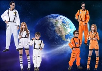 Childrens Day new adult childrens air force staff dress masquerade party handsome Air Force parent-child clothing