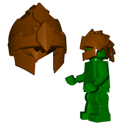 展示与对比:乐宜乐 brickwarriors 第三方 人仔配件