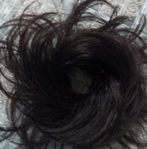 Tuotu fluffy hair ring meatballs Hair bag micro-volume wig Small bag hair girl bud natural Tuotu head