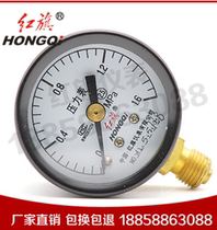 Manufacturer direct red flag meter pressure gauge Y-50 2 5 0-1mpa water pressure gauge pressure gauge air pressure gauge
