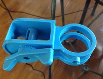 High voltage pulse electronic fence host accessories Blue 32 terminal pole insulator with tight wire function