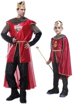 Halloween Cosplay performance costume masquerade party Ancient Rome King Prince Cosplay Cosplay Costume