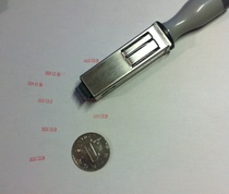 Word height 2mm ultra small date seal Chinese and English small date print adjustable time 3mm seal word height 4mm