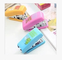 Able 0303 stapler 12 Number of pins Book machine Mini stapler cute cartoon stapler bookbinding instrument