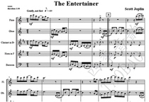 Joplin Joplin Entertainer The Entertainer Woodwind Quintet Score Score Audio