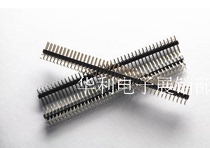 Pitch 2 54MM double row curved needle 2*40p copper needle