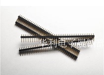 2 54MM single row pin 1*40p row pin all copper 2 54 40 position single row pin environmentally friendly gold plated