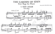 Bolcom Borcomm Eden Suite Piano Solo Score