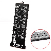 Golf Scorer 18 hole bar - shaped meter
