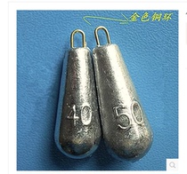 Drop-shaped belt ring lead pendant with lead pendant lead pendant gear accessories gear