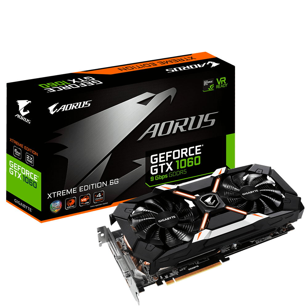 技嘉 aorus gtx1060 xtreme 6g 萤火虫升级版