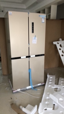 Midea/美的 BCD-440WTPM(E)十字对开门电冰箱超薄无霜四开门家用