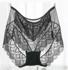 物流很快，内内早已收到，由于事多忘记评价了，这是给嫂子买的，颜色很正，弹性很大，很性感，是胖妹妹福音，物美价廉。嫂子超级喜欢，让我再拍别的颜色，颜色各一。赞！赞！赞！