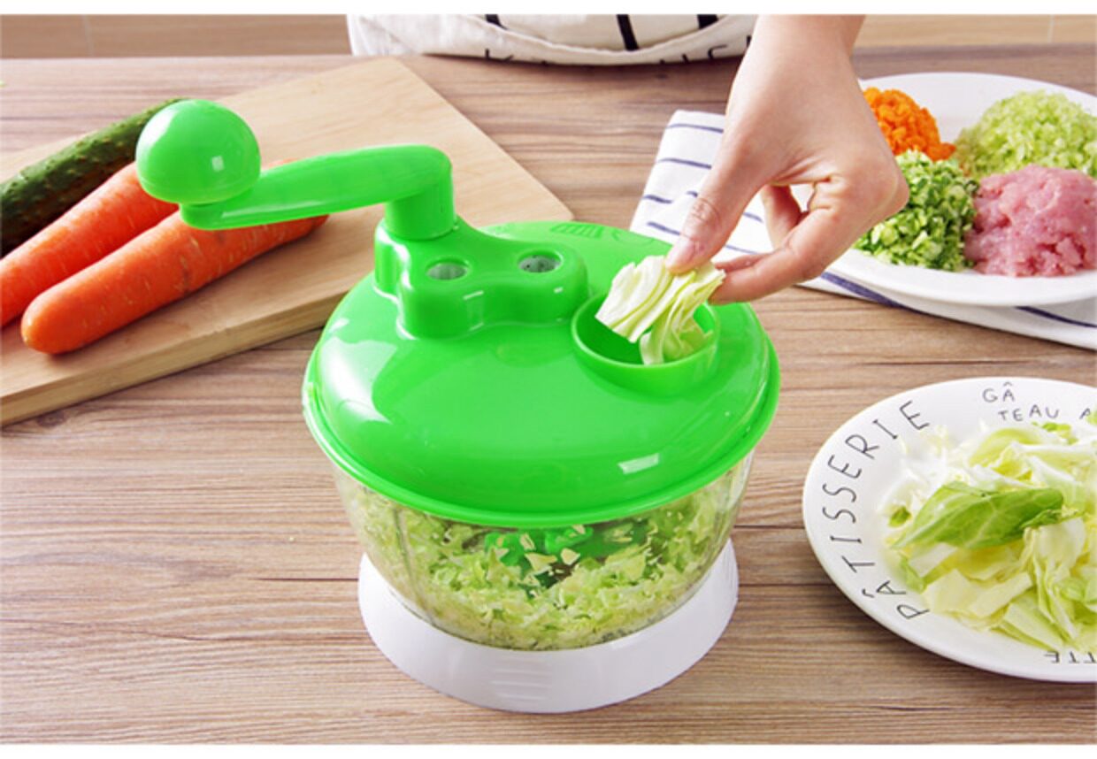 手动绞肉机厨房碎菜器 家用包饺子馅碎肉宝手摇式绞肉器