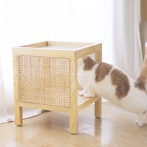 Six Eyes Vines tea table CatsCity Domestic design Brand Kitty Furniture Semi-closed vines Cat Nest Bed Head Cabinet