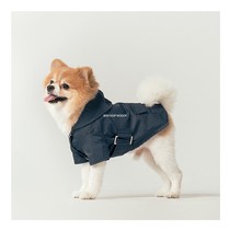 American Pehom dog raincoat small dog Chai Dog pet hoodie waterproof windbreaker pet raincoat